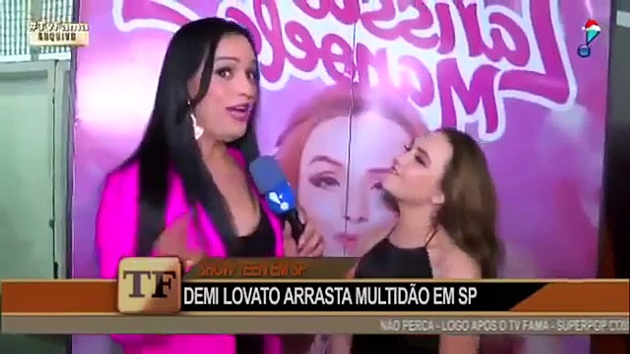 Larissa Manoela,Selena Gomez,Anitta,Demi Lovato - TV Fama
