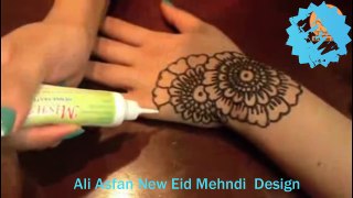 How to make Easily hand Mehndi Design for Eid (Bakr Eid UL-Adha Mehndi Designs) Short Video(720p) (1)