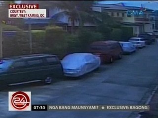24 Oras: Lalaki, pasimpleng binaklas ang side mirror ng ilang sasakyan