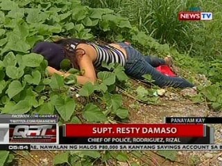 QRT: Panayam kay Supt. Resty Damaso, Chief of Police, Rodriguez, Rizal