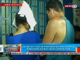 Lalaki at live-in partner niyang buntis, arestado sa buy-bust operation