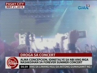 24 Oras: Alma Concepcion, idinetalye sa NBI ang mga nasaksihan sa Forever Summer Concert