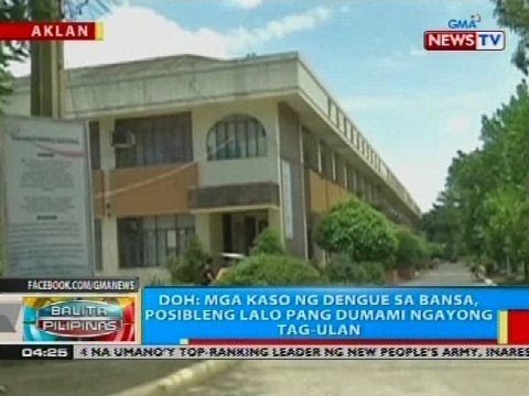 DOH: Mga kaso ng dengue sa bansa, posibleng lalo pang dumami ngayong tag-ulan