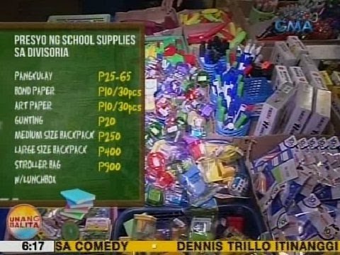 UB: School supplies sa Divisoria, bagsak presyo na ilang araw bago ang pasukan
