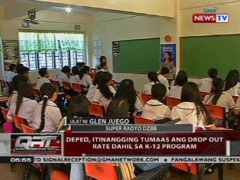 DepEd, itinangging tumaas ang drop out rate dahil sa K-12 program