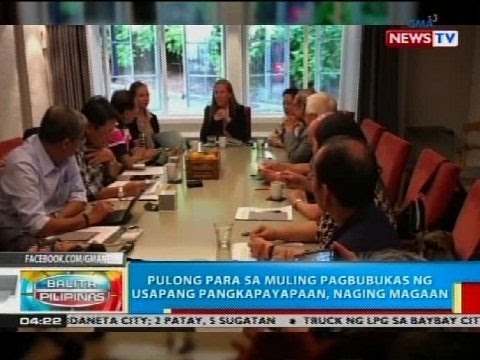 Pulong para sa muling pagbubukas ng usapang pangkapayapaan, naging magaan
