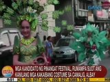 UB: Mga kandidato ng Pinangat Festival, rumampa suot ang kanilang mga kakaibang costume