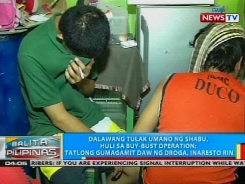 BP: Dalawang tulak umano ng shabu, huli sa buy-bust operation