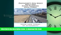 READ book  Davenport s New Jersey Wills And Estate Planning Legal Forms Alexander W Russell FREE