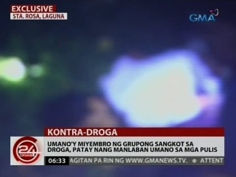 EXCLUSIVE: Umano'y miyembro ng grupong sangkot sa droga, patay nang manlaban umano sa mga pulis