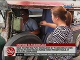 24 Oras: Mga tsuper ng PUV, huhulihin at pagmumultahin kapag pumapasada nang hindi presentable
