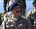 COAS General Raheel Sharif Visit LOC - Line Of Control Pakistan __ ISPR