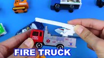 Learn Street Vehicles Names in English Trucks and Cars - Learning video for kids