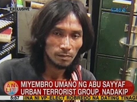 UB: Miyembro umano ng Abu Sayyaf Urban Terrorist Group, nadakip