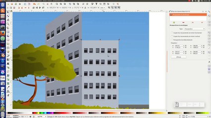Tuto inkscape : Créer un immeuble en perspective