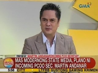 UB: Panayam kay incoming PCOO Sec. Martin Andanar