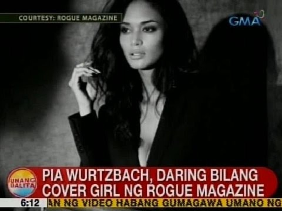 UB: Pia Wurtzbach, daring bilang cover girl ng Rogue Magazine