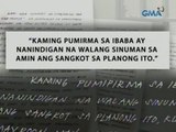 24 Oras: Bilibid 19, itinangging may kinalaman sila sa umano'y patong sa ulo nina Duterte