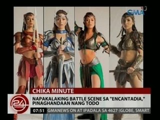 24 Oras: Napakalaking battle scene sa 'Encantadia', pinaghandaan nang todo