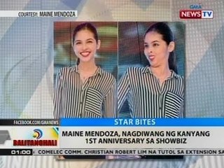 BT: Maine Mendoza, nagdiwang ng kanyang 1st anniversary sa showbiz