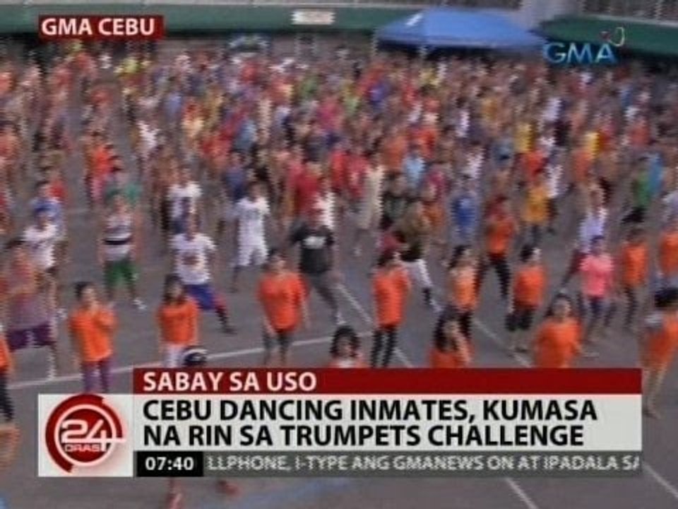 24 Oras: Cebu Dancing Inmates, kumasa na rin sa...