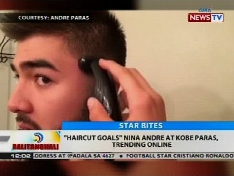 BT: 'Haircut Goals' nina Andre at Kobe Paras, trending online