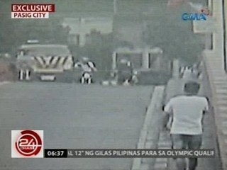 24 Oras: Rider, sugatan sa banggaan ng kanyang motorsiklo at 1 school bus