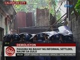 24 Oras: Paggiba ng bahay ng informal settlers, nauwi sa gulo