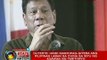 Duterte: Hindi makikipag-giyera ang Pilipinas laban sa China sa isyu ng agawan ng teritoryo