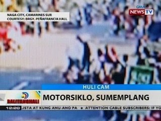 BT: Motorsiklo, sumemplang