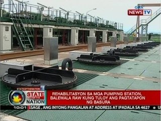 SONA: Rehabilitasyon sa mga pumping station, balewala raw kung tuloy ang pagtatapon ng basura