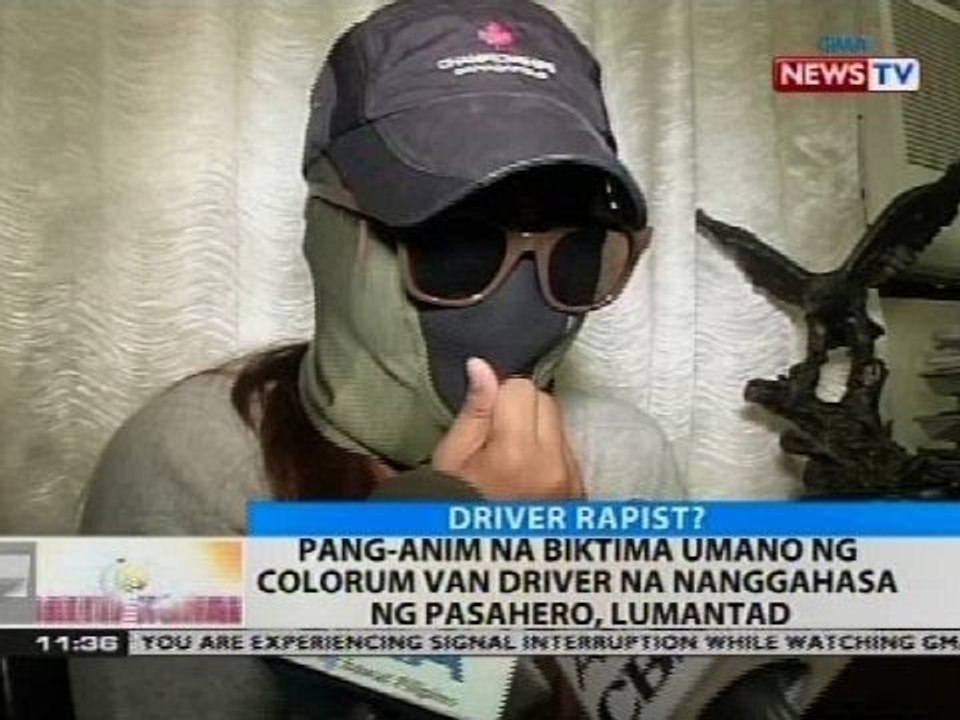 Pang-anim na biktima umano ng colorum van driver na nanggahasa ng pasahero, lumantad