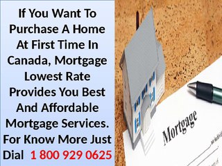 Current Mortgage Interest Rates