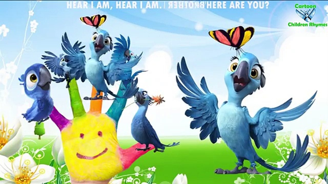 Rio Finger Family Nursery Rhymes For Kids and Babies