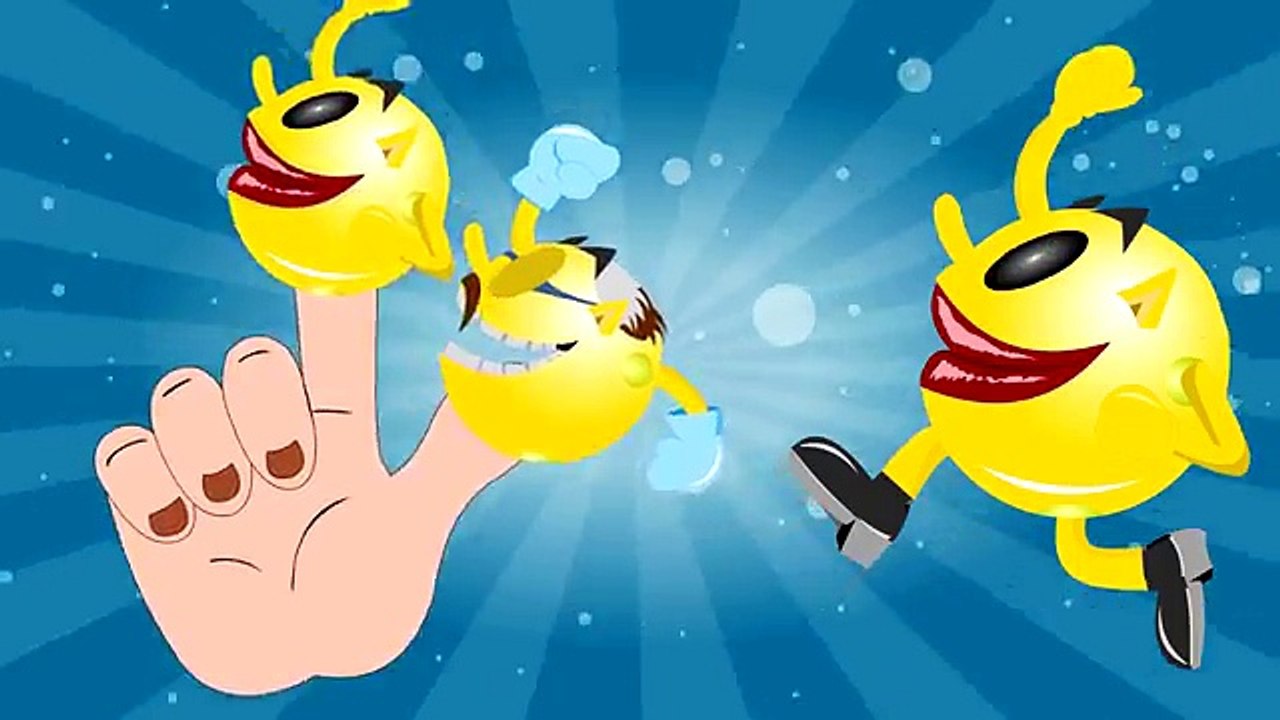 Finger Family PAC MAN!