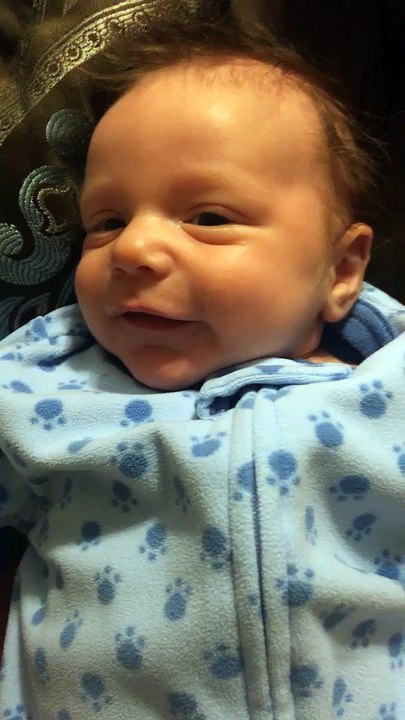 baby smiling