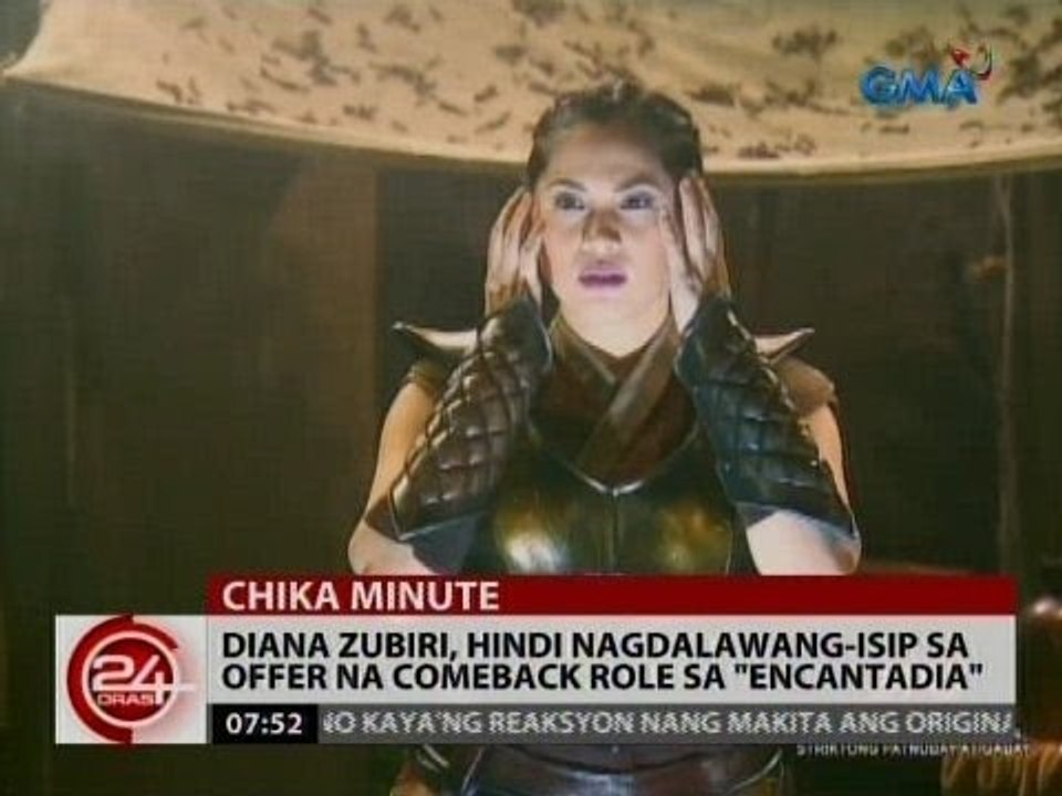 Diana Zubiri, hindi nagdalawang-isip sa offer na comeback role sa 'Encantadia'