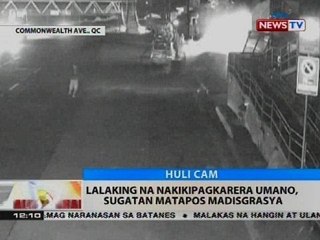 BT: Lalaking nanakikipagkarera umano, sugatan matapos madisgrasya