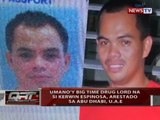 QRT: Umano'y big time drug lord na si Kerwin Espinosa, arestado sa Abu Dhabi, U.A.E.