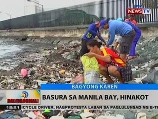 BT: Basura sa Manila Bay, hinakot