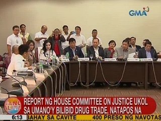UB: Report ng House Committee on Justice ukol sa umano'y Bilibid drug trade, natapos na