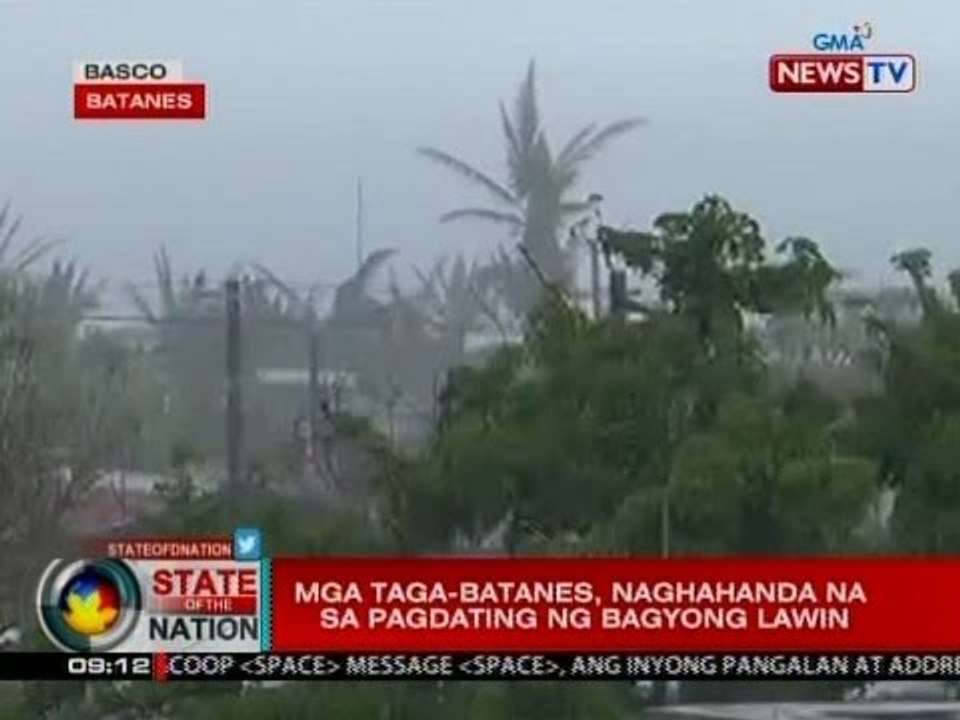 SONA: Iba't ibang probinsiya sa Northern Luzon, naghahanda na para sa bagsik ng Bagyong Lawin