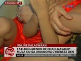 24 Oras: Tatlong menor de edad, nasagip mula sa isa umanong cybersex den