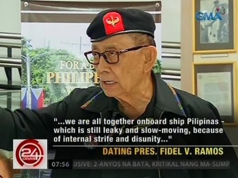 24 Oras: FVR, may puna kay Pres. Duterte