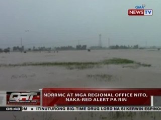 QRT: NDRRMC at mga regional office nito, naka-red alert pa rin