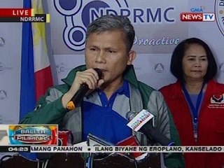 BP: Press conference kaugnay ng epekto ng Bagyong Lawin