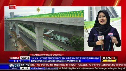 Télécharger la video: Petugas Menguji Coba Jalan Layang TransJakarta Koridor XIII