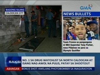 SAKSI: No. 1 sa drug watchlist sa North Caloocan at 1 nag-awol na pulis, patay sa shootout