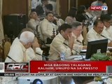 QRT:  Mga bagong talagang kalihim, umupo na sa pwesto