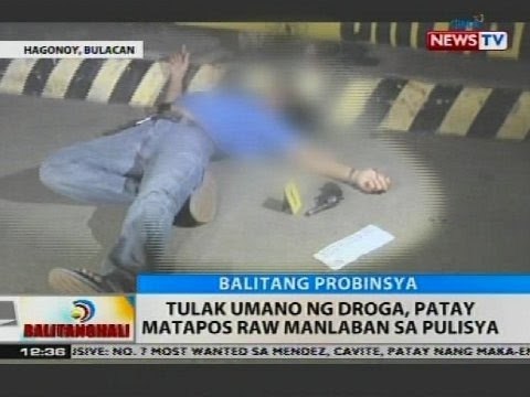 BT: Tulak umano ng droga, patay matapos raw manlaban sa pulisya